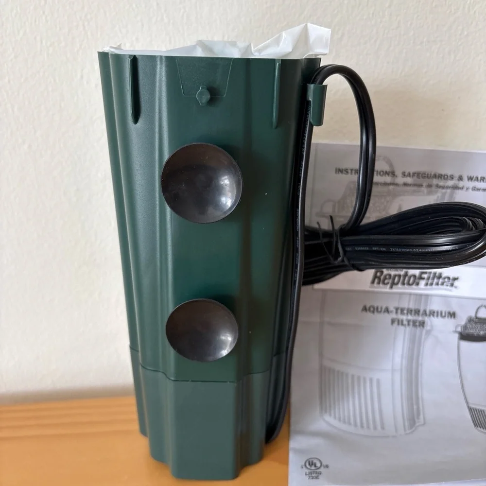 NEW Out of Box Tetra ReptoFilter Aqua-Terrarium Filter Low Water Capabilities